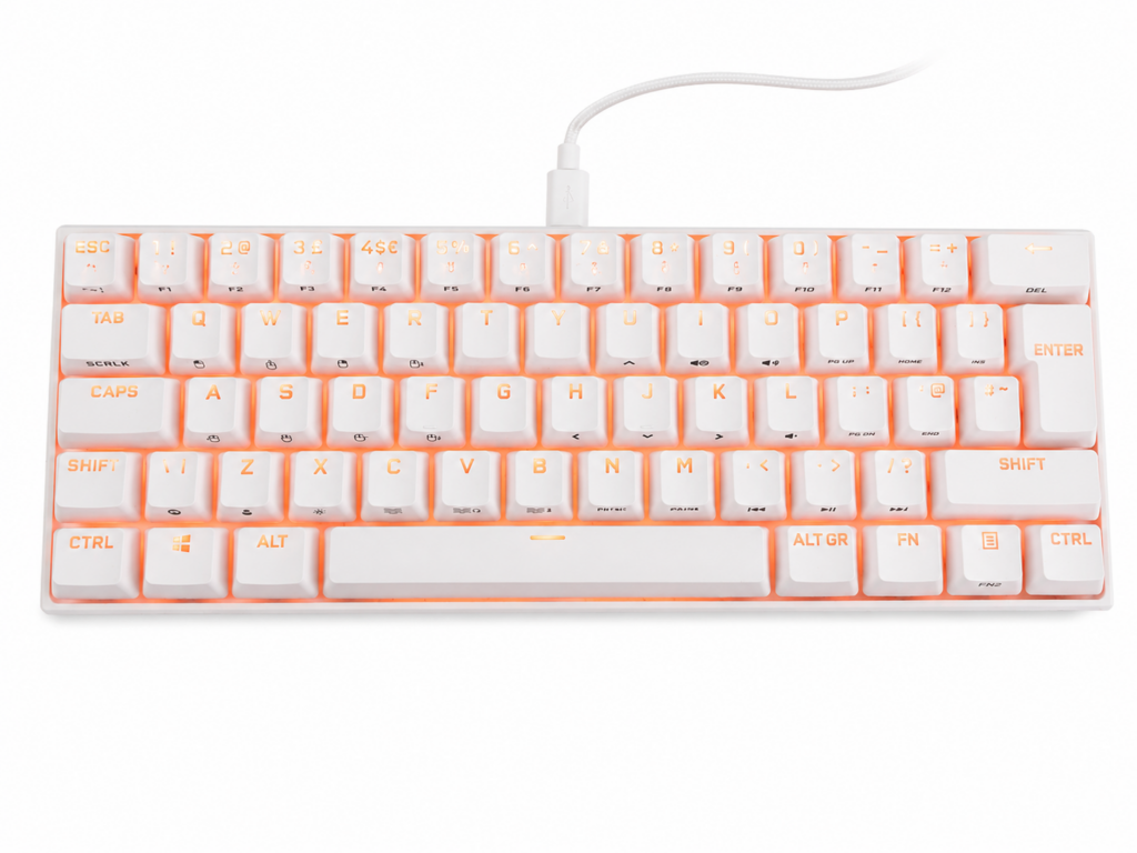 Corsair K65 RGB Mini White gaming keyboard